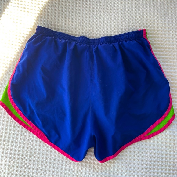 SOLD Nike Colorful Running Shorts - Picture 2 of 2